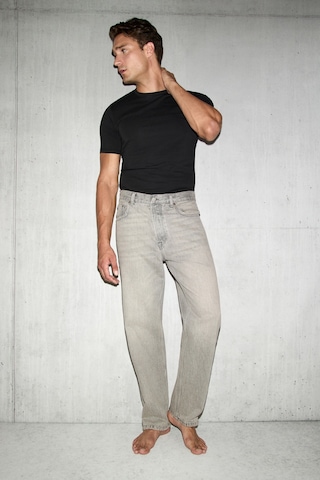 Grımelange Grimelange Carpe Erkek Straight Fit Siyah Jeans