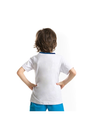 Shark Island Erkek Çocuk Yazlık T-shirt Şort Takım