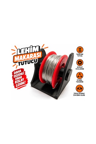 Lehim Makarası Tutucu