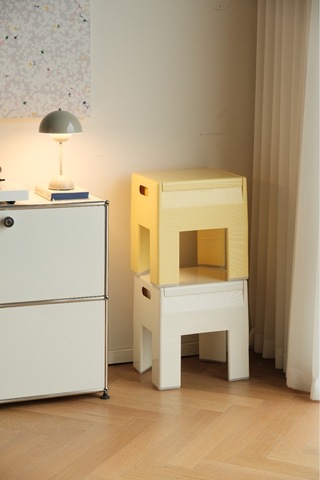 Miniforms Mono Yan Sehpa Sandıklı Sarı