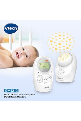 Vtech Gece Lambası Ve Projeksiyonlu Sesli Bebek Monitörü - Dm1212
