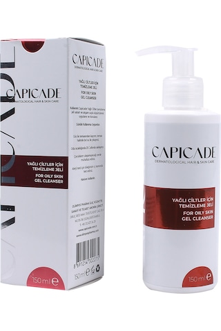 Capicade Acne Yağlı Ciltler İçin Temizleme Jeli 150 ML