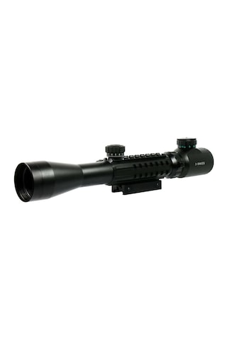 3-9x40 Zoomlu Dürbünü Kızaklı Açık Gri