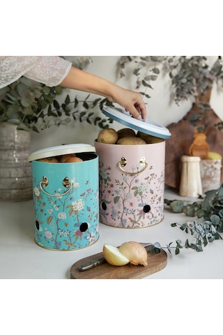 Botanica Desenli Patates Ve Soğanlık 2 Li Set