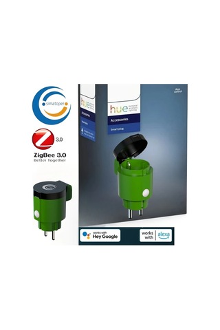 Xuweiwei Zigbee 3.0 Akıllı Dış Mekan Prizi Wifi 1 Paket Sesli Kontrol Zamanlayıcı 16a Alexa Home Assistant Hue Köprüsü Simatoper