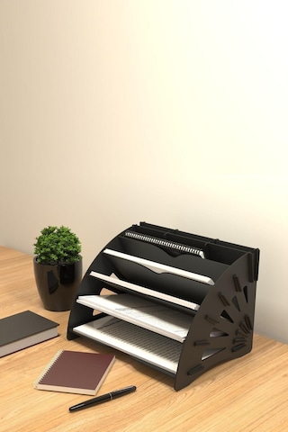 Dosya Düzenleyici Evrak Rafı Masa Organizer Masaüstü Toplayıcı N11.140
