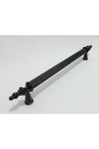 Tuana Rustik Mat Siyah Çekmece Dolap Mutfak Kulp 160 Mm