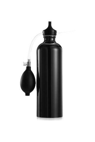 Mufunye Siyah Dışarıda Kullanım Taşınabilir Su Filtresi - Doğal Suyu Temizleyen Kamp, Yürüyüş İçin 5000l Kapasiteli Filtre