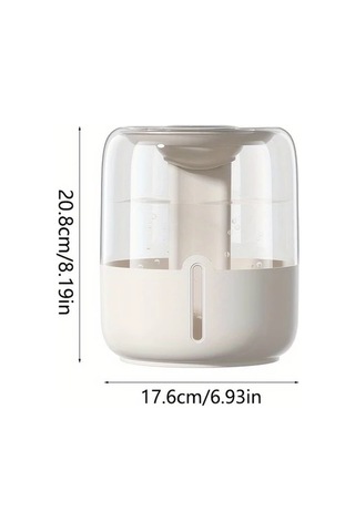 Motion003 Beyaz 1 Adet Büyük Kapasiteli Usb Çift Püskürtmeli Hava Nemlendirici Tüm Mevsimler İçin İki Renk Seçenekli