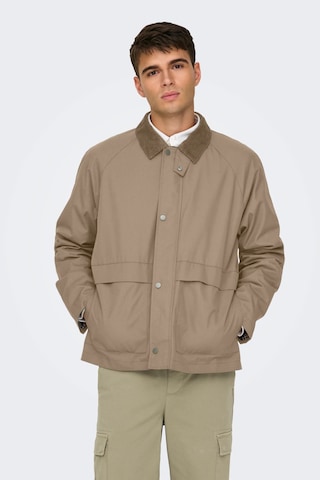 Only & Sons Erkek Mont 22031626 Bej Bej