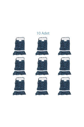 Cod-Ex Yedek Dar Islak Mop Paspas Başlığı Mavi 10 Adet 17 CM Cod-Ex Yedek Dar Islak Mop Paspas Başlığı Mavi 10 Adet 17 CM