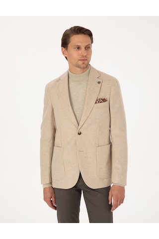 Pierre Cardin Erkek Bej Ceket 50313336-vr011 Bej
