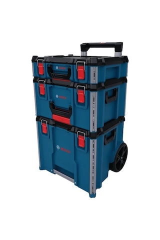 Bosch Profesyonel L-boxx Contractor Tekerlekli 3'lü Takım Çantası