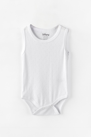 Tiffany Baby %100 Pamuk Nefes Alan Jakarlı Bebek Atlet Badi 0 36 Ay Çok Renkli
