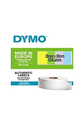 Dymo S0722380, Lw Adres Etiketi, 89x28 Mm 520 Etiket/paket, Karışık Renkli 99011 Diğer