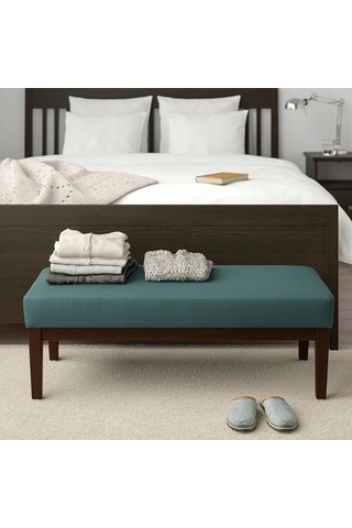 Ikea Ekenäset Bank, Kelinge Gri-turkuaz, 112 Cm