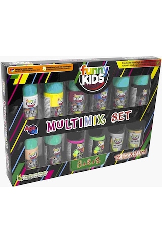 Multimix Akrilik Boya 12 Renk Set 20 Ml 2100 Multimix Akrilik Boya 12 Renk Set 20 Ml 2100
