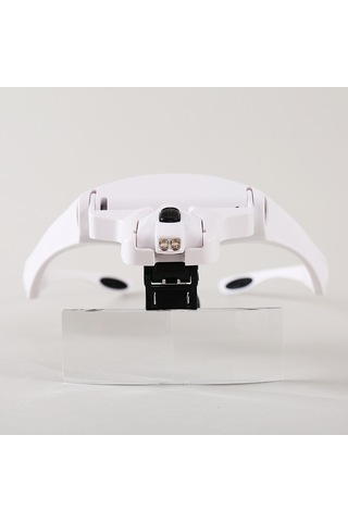 2 Led Işıklı Büyüteç - Sağdan Aydınlatmalı Büyüteç