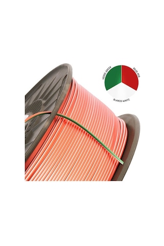 Winkle Pla Silk Multicolor Filament Green-whıte-red 1.75mm 1 Kg