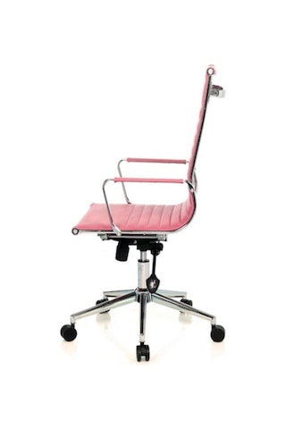 Aykanoffice Aykan Ofis Riva Pembe Yönetici Koltuğu