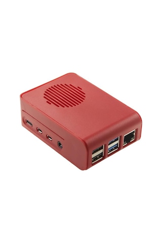 Raspberry Pi 4 Kırmızı Muhafaza Kutusu