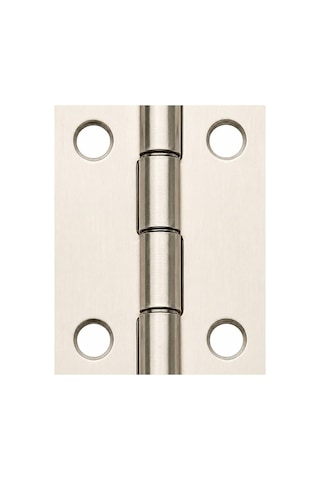Nikel 100 Adet Papatya Menteşe Düz 30x23 Mm - Dekoratif Çerçeve Fener Kutu Menteşesi Evimdeyokyok Sarı