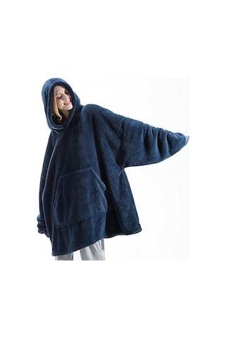 Mulberry Wellsoft Kapüşonlu Giyilebilir Tv Battaniyesi Unise x Oversize