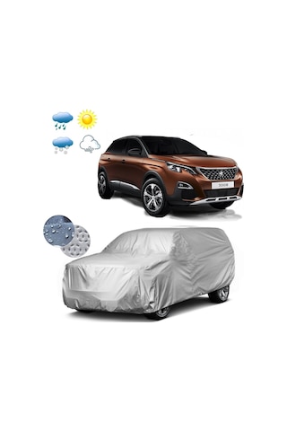 Autozel Peugeot 3008 Branda Araba Koruyucu Miflonlu Oto Brandası