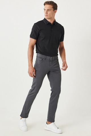 Ac&Co / Altınyıldız Classics Erkek Antrasit 360 Derece Her Yöne Esneyen Rahat Slim Fit Pantolon 4A1400000002ATR56