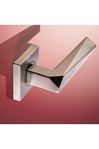 Doğanlar Prizma Antrasit Rozetli Kapı Kolu Takım-yale Kol Pk001dgn0114 Renkli