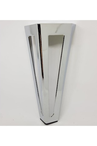 NEPTÜN 14 CM METAL KROM KOLTUK,BAZA,MOBİLYA AYAĞI ( 4 ADET)