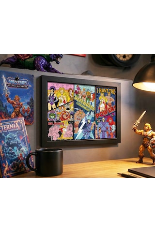 Ks Games He-man 200 Parça Çocuk Puzzle - 48x34 Cm - 8681842154087