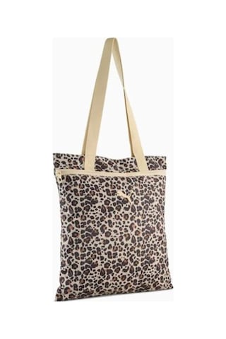 Puma 09133606 Pop Tote Anımal Aop Ns Omuz Çantası Kahverengi