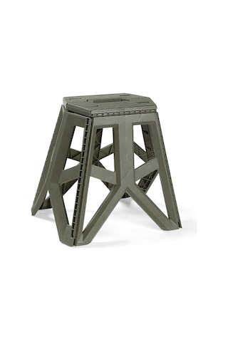 Suofeng Kamp Balıkçılık Plastik Katlanır Sandalye Uzun - Ordu Yeşili Yeşil