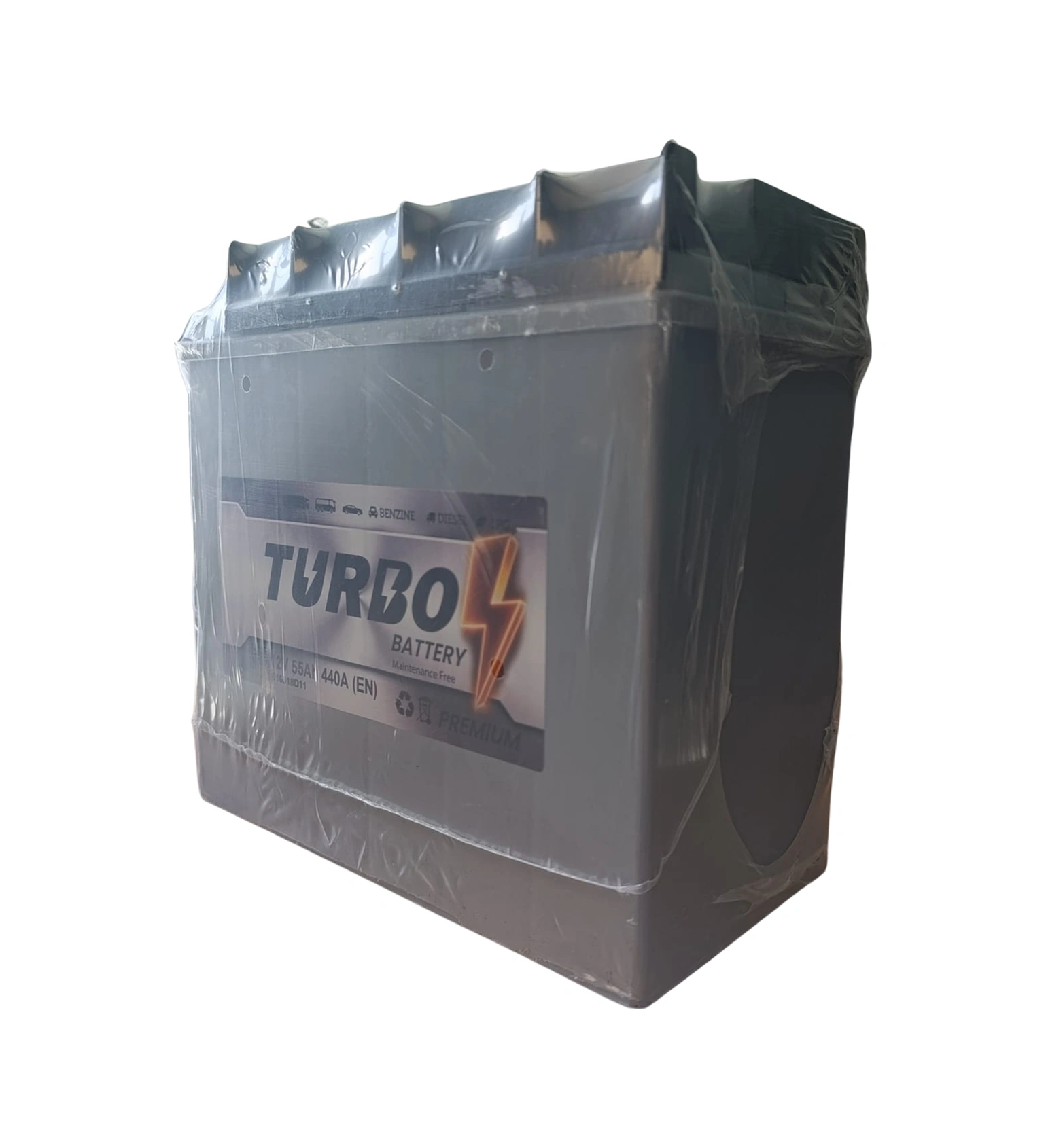 Turbo 55 Ah. Dik Akü 440a En