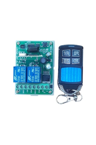 2 Kanal 12volt Uzaktan Kumanda Rf 433mhz