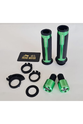 ELCİK VE DENGE TOPUZU TAKIM BARRACUDA YEŞİL - MOTOSİKLET
