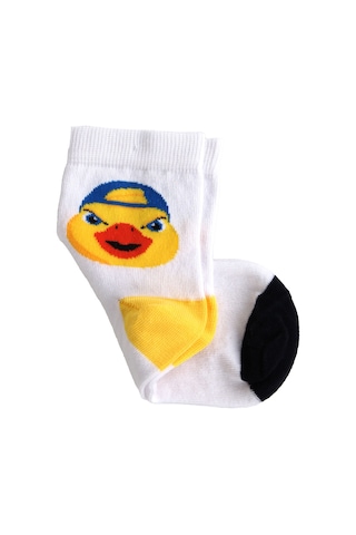 Fenerbahçe Çocuk Yellow Maskot Çorap Beyaz