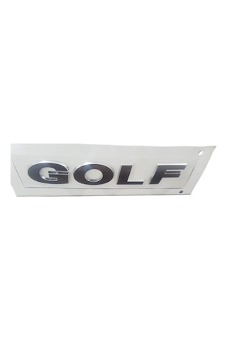 Volkswagen Golf Sticker Arka Bagaj Yazısı