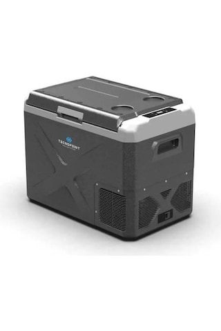 Tecnopoint 40 Litre Taşınabilir Koru Gri Araç Buzdolabı 12v/24v