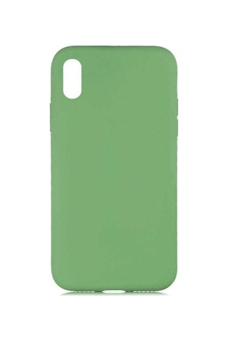 Apple Uyumlu iPhone Xs 5.8 Kılıf Zore Lsr Lansman Kapak Light Green