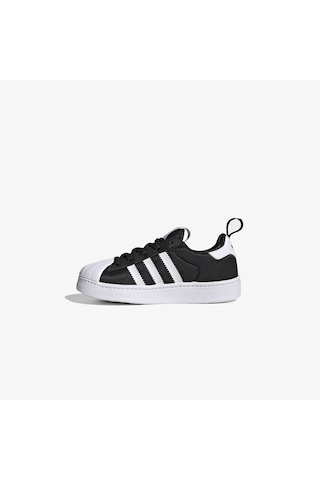 Adidas Superstar Quickon Çocuk Siyah Spor Ayakkabı Kk2176
