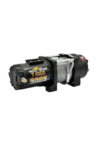 Wild Bear 4500 Lbs Atv - Utv Off-road Vinci Uzaktan Kumandalı - Profesyonel Vinç