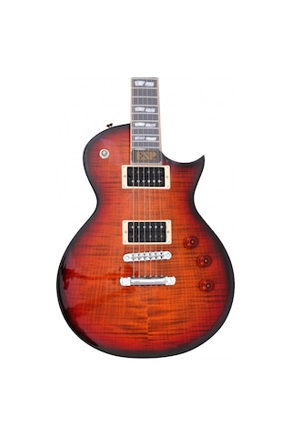 Esp Ltd Euscecfmc17s1 Esp Usa Eclipse Tiger Eye Sunburst Kaplan Gözü Kaplama Lüks Donanım