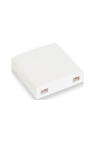 2-Port Fiber Optik Boş Duvar Prizi