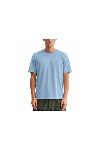 Ranud Erkek Regular Fit 2 Li Tişört,%100 Pamuk, Oeko-tex Yumuşak Fırçalı Süper Soft Kumaş Beyaz+soft Mavi