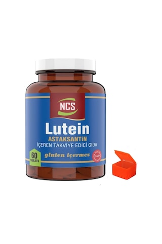 Ncs Lutein 15 Mg Astaksantin 12 Mg 60 Tablet Hap Kutusu