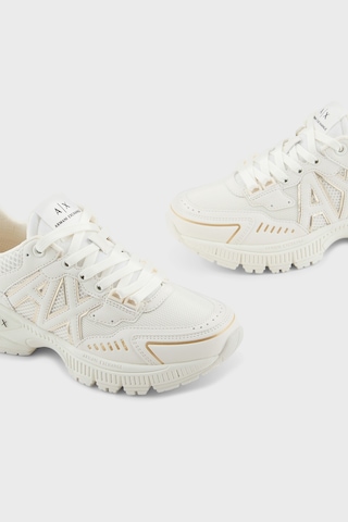 Armani Exchange Bayan Ayakkabı Xdx195 Xv944 Q308 Ekru-gold Ekru-gold Ekru - Altın