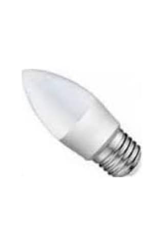 Osaka 6 Watt Led Beyaz Günışığı E27 Duylu Mum Avize Buji Ampul 10 Lu Paket-Beyaz Işık 6500K