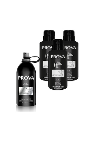 Prova Advantage Erkek Parfüm EDP 120 ML + Deodorant 3 x 150 ML
